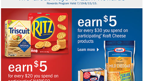 Meijer 'Earn Rewards' Email
