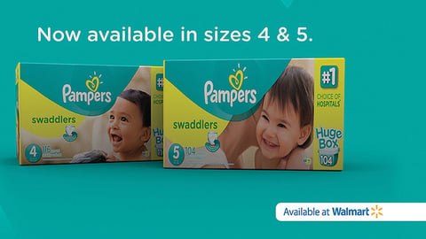 Pampers Swaddlers 'Life of Your Baby' Walmart Activation