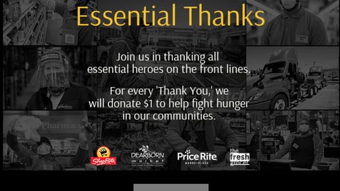ShopRite 'Essential Thanks' Website