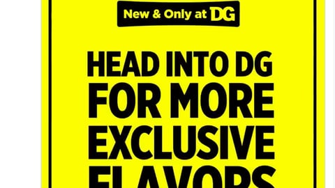Dollar General 'Exclusive Flavors' Twitter Update