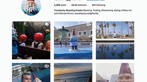 Travelocity Roaming Gnome Social Contest