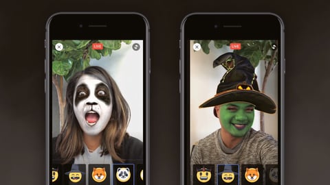 Facebook 'Masks' Augmented Reality Lenses