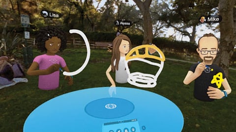 Facebook Spaces VR App