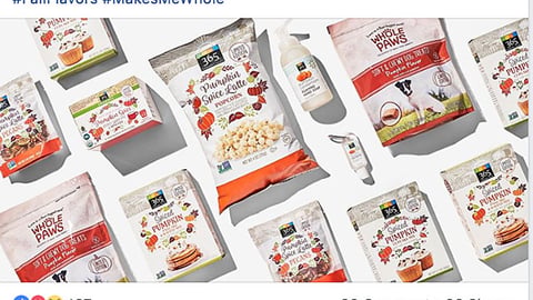Whole Foods 'It's a Lifestyle' Facebook Update