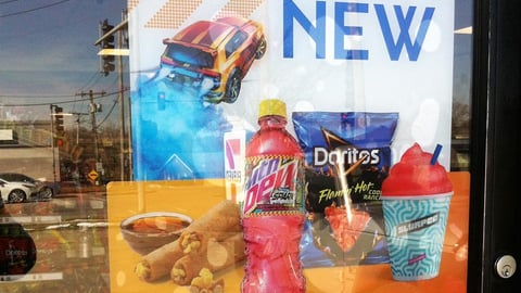 7-Eleven Pepsi 'See What's New' Window Cling