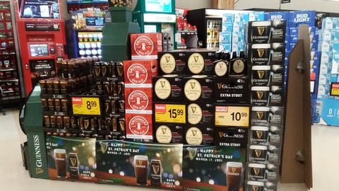 Guinness 'Happy St. Patrick's Day' Base Wrap