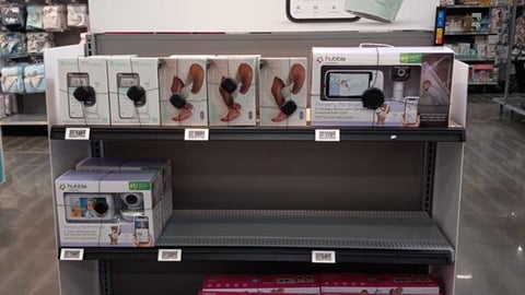 Owlet 'Sleep More Worry Less' Endcap