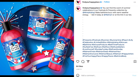 Find Your Happy Place 'Scent of Summer' Instagram Update