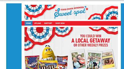 Meijer Mars 'Find Your Summer Sweet Spot' Web Page