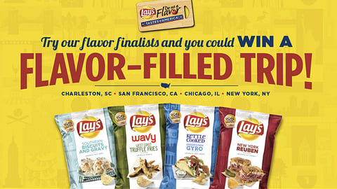 Lay's 'Flavor-Filled Trip' Home Page