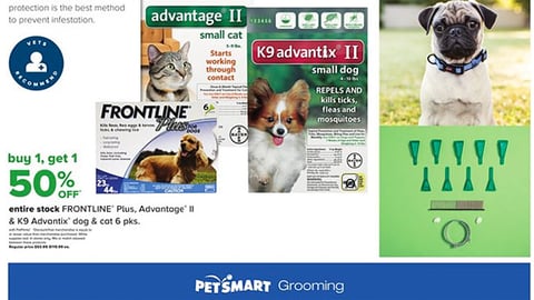 PetSmart 'Target Fleas & Ticks' Feature