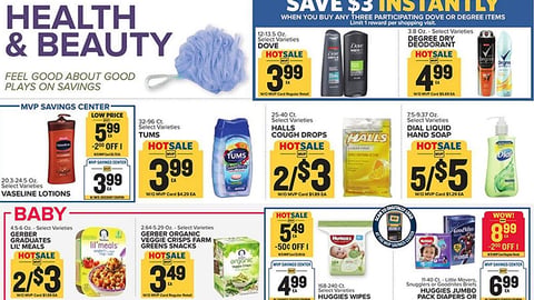 Food Lion Unilever 'Save $3' Feature