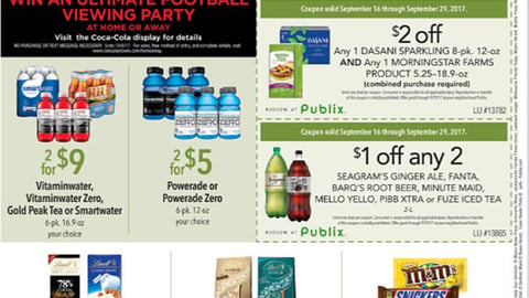 Publix 'Football Viewing Party' Feature