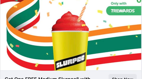 7-Eleven 'Free Slurpee' Facebook Update