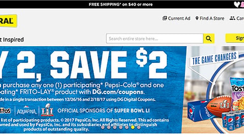 Dollar General PepsiCo 'The Game Changers' Carousel Ad
