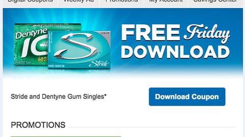 Kroger 'Game Day Greats' Email Ad