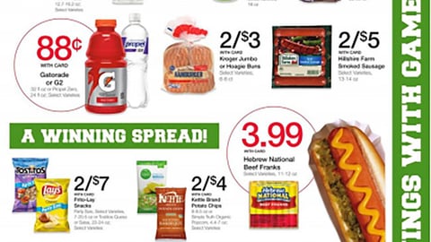 Kroger 'Score Big Savings' Feature