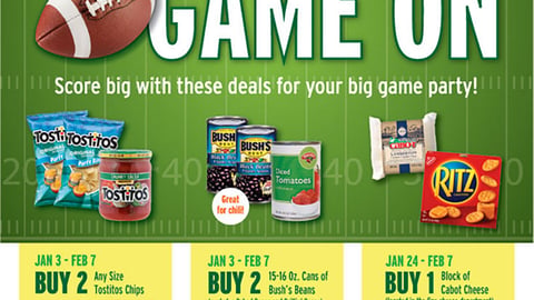 Hannaford 'Score Big' Feature