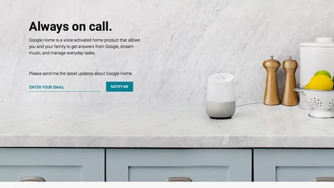 Google Unveils a Smart Speaker 