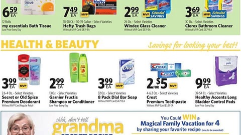 Food Lion 'Grandma's Secret Recipe' Feature