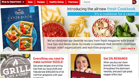 Hannaford 'Make Summer Sizzle' Display Ad