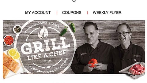 Hannaford 'Make Your Summer Sizzle' Email