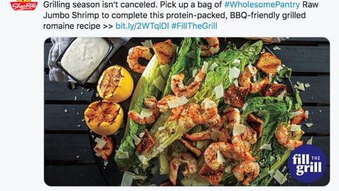 ShopRite 'Fill the Grill' Twitter Update