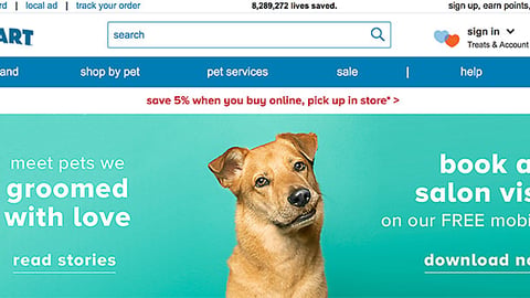PetSmart 'Groomed with Love' Carousel Ad