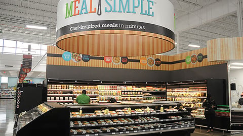 H-E-B Meal Simple Refrigerated Section