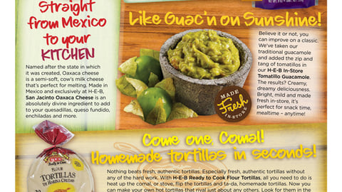 H-E-B Primo Picks 'Taco Revolucion' Features