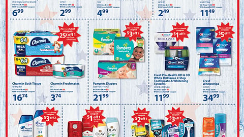 Harris Teeter P&G 'Labor Day Savings' Feature