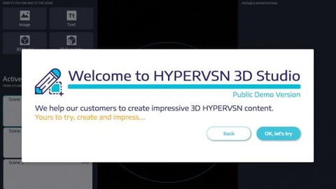 HYPERVSN 3D Studio Online Portal