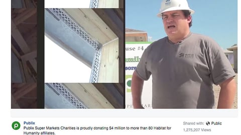 Publix Habitat for Humanity Facebook Update
