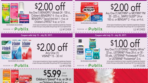Publix J&J 'Healthy Essentials' Feature