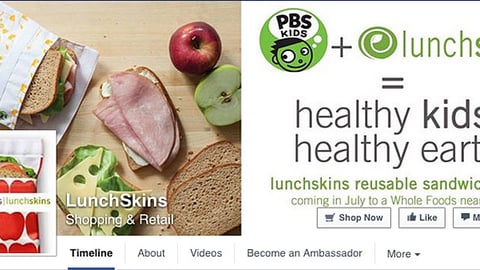 LunchSkins Whole Foods 'Healthy Kids' Facebook Cover