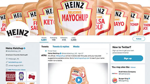 Heinz Mayochup Social Campaign