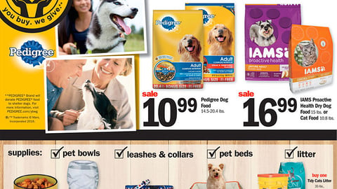 Meijer Pedigree 'Help Us Feed Shelter Dogs' Feature
