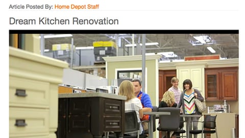 Home Depot Talks Influencer Marketing