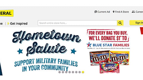 Dollar General Mars 'Hometown Salute' Carousel Ad