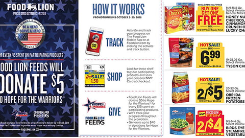 Food Lion 'Be a Hero' Circular Wrap