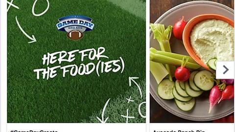 Kroger 'Impress the Hungriest Fans' Facebook Update