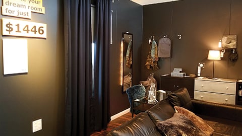 IKEA Room Vignette