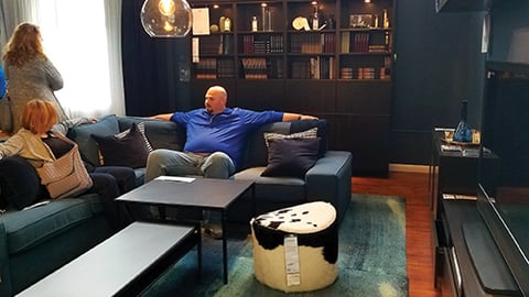 IKEA Room Vignette