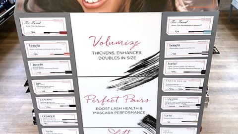 Ulta Multi-Brand 'Gorgeous Lashes' Endcap