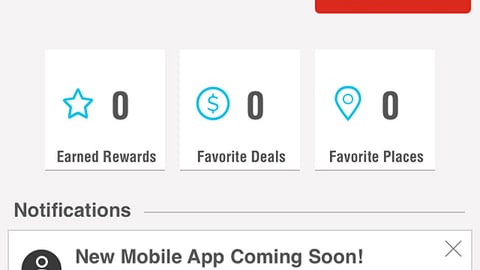 Circle K 'New Mobile App' Notification