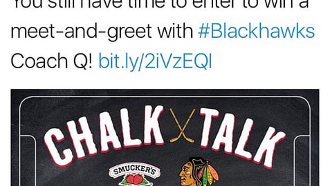 Jewel-Osco Smucker's 'Talk Chalk' Twitter Update