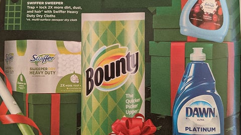 P&G 'Joyful & Tidy Holiday' FSI