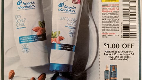 Head & Shoulders 'Enjoy Beautiful Hair' FSI