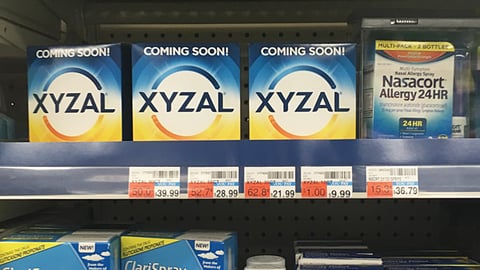 Xyzal CVS 'Coming Soon' Placeholders