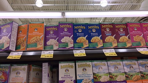 Whole Foods Annie's Price Labels